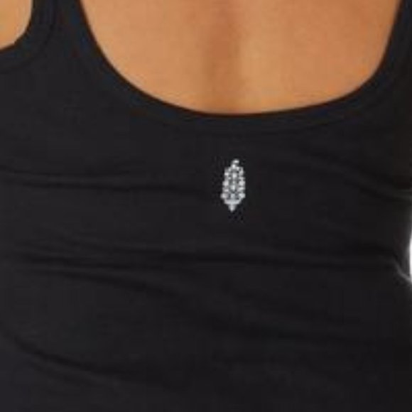 FP Movement by Free People  Active Ribbed Crop Top Tank Black XS 🆕NWT! - Picture 6 of 8
